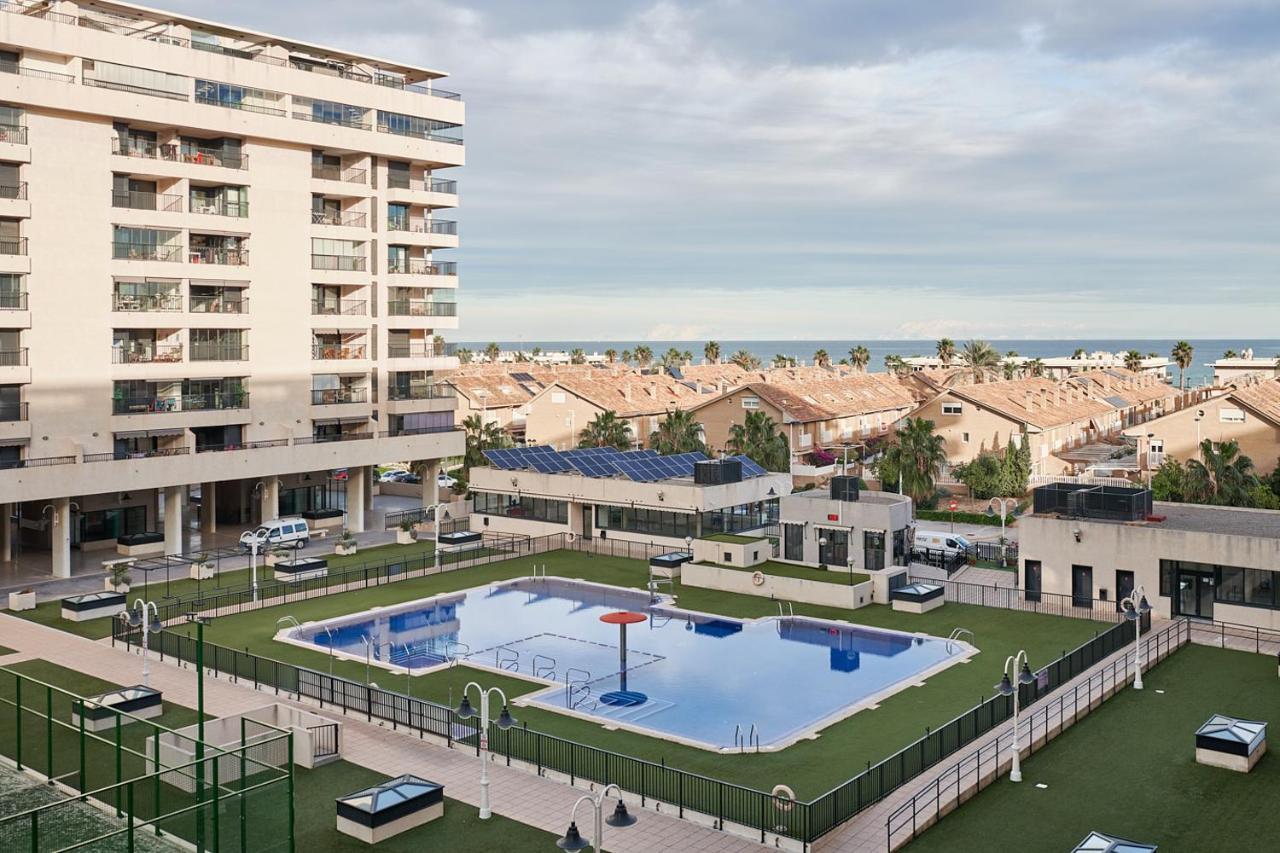 Sea View Modern Flat Apartment อัลโบรายา ภายนอก รูปภาพ