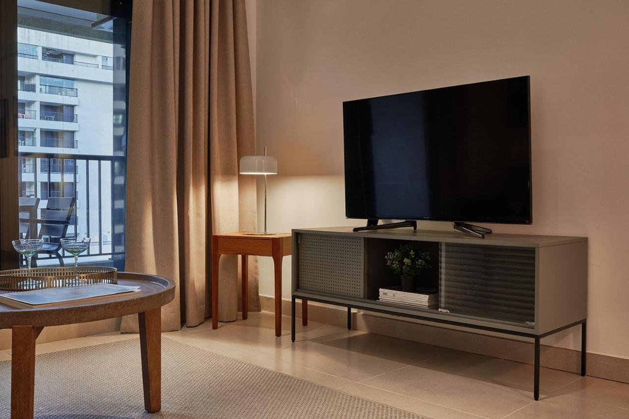 Sea View Modern Flat Apartment อัลโบรายา ภายนอก รูปภาพ